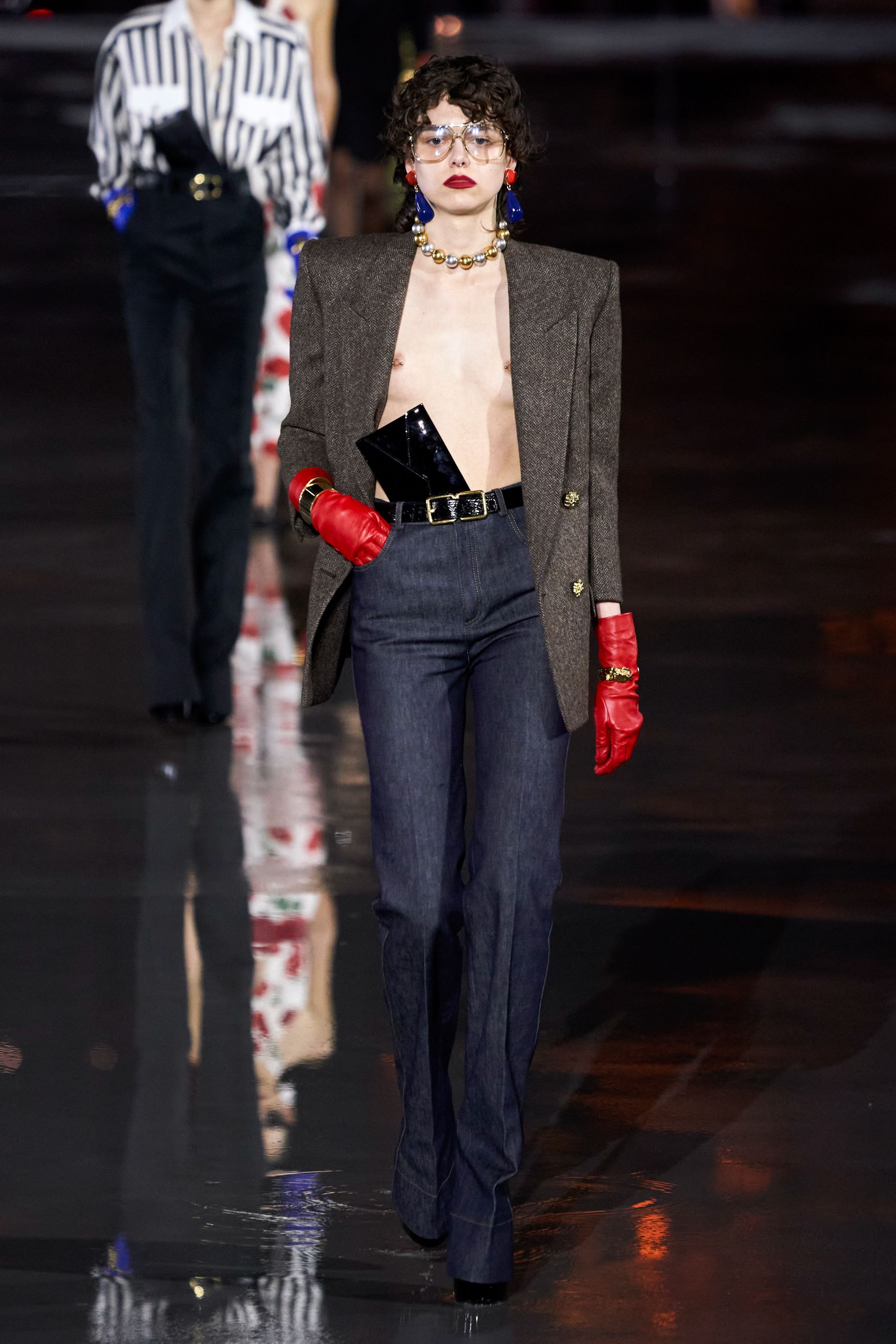 サンローラン（SAINT LAURENT）」2022春夏コレクション | ファッション