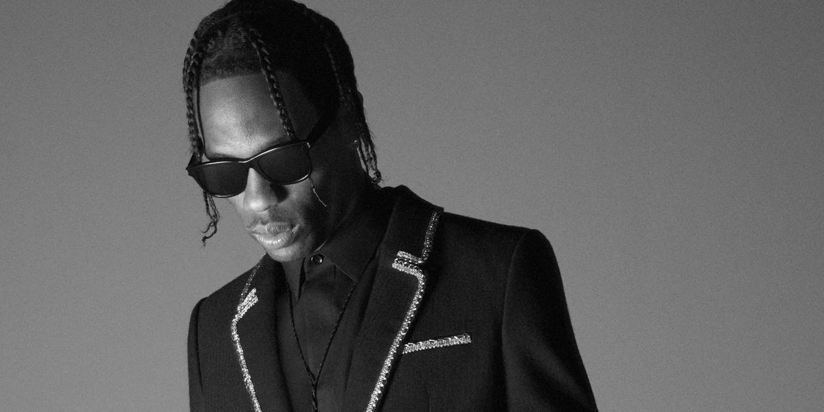 Travis Scott Teams Up With Saint Laurent on an Exclusive Vinyl