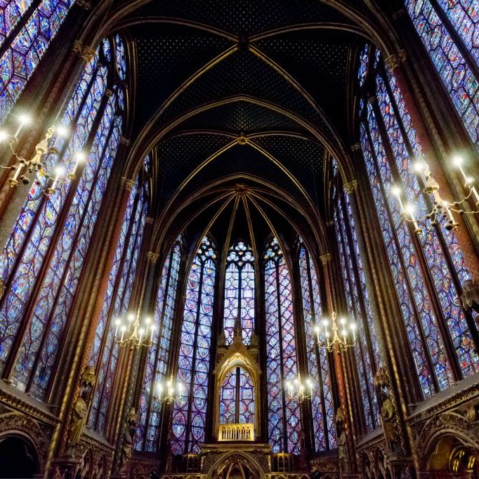 most beautiful churches in paris sainte chapelle veranda