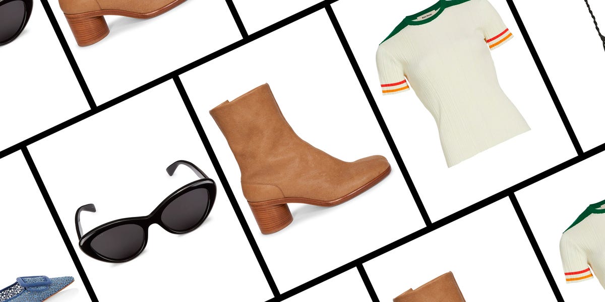 a collage of editors picks from the saks fifth avenue designer sale