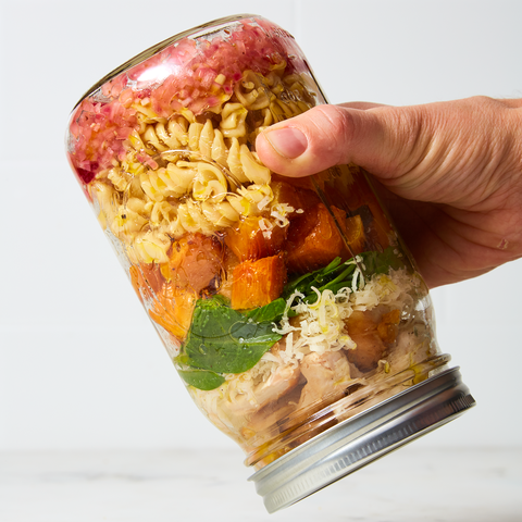 Salad in a Jar - Meal Prep Recipe
