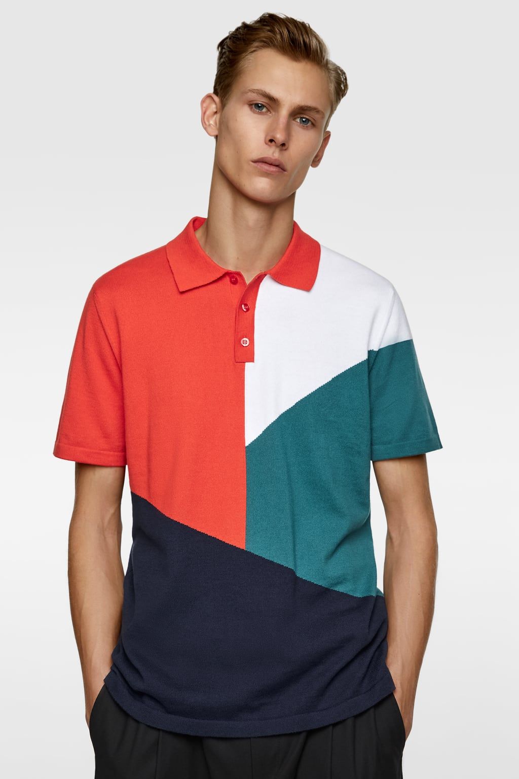 Polo clearance uomo zara