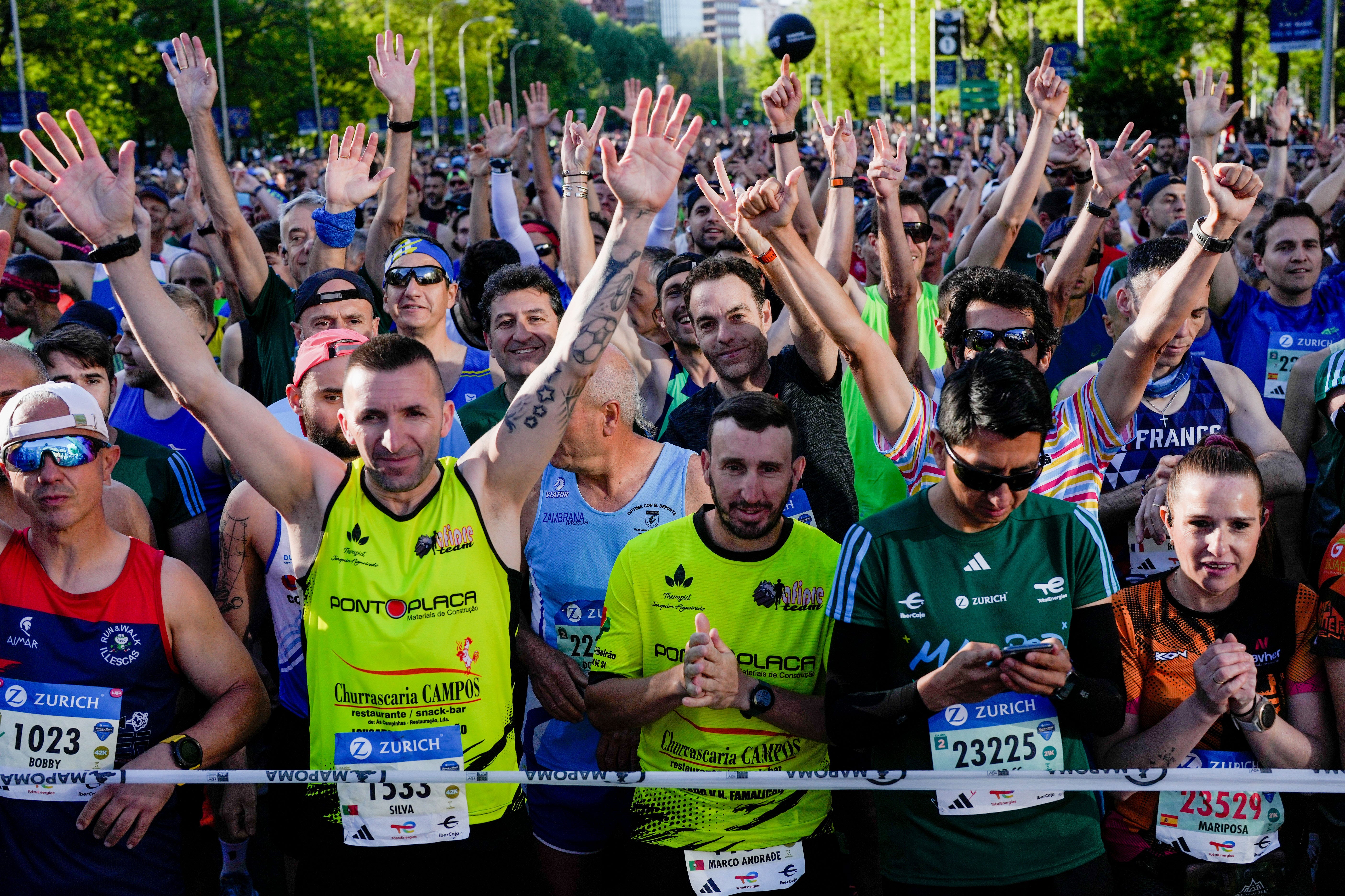 las mejores imágenes del zurich rock 'n' roll running series madrid
