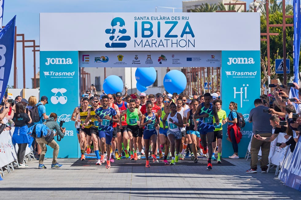 la salida del ibiza marathon