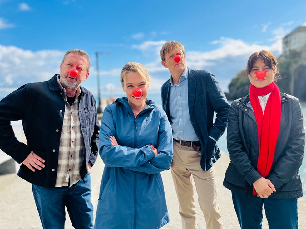 sally bretton, lee mack, kris marshall and zahra ahmadi, comic relief sketch