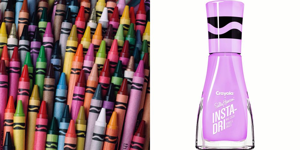 Sally Hansen Insta-Dri Nail Color Crayola Nail Polish, Choose Color NEW |  eBay