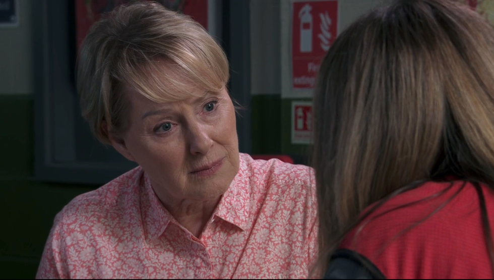 sally metcalfe, lou michaelis, coronation street