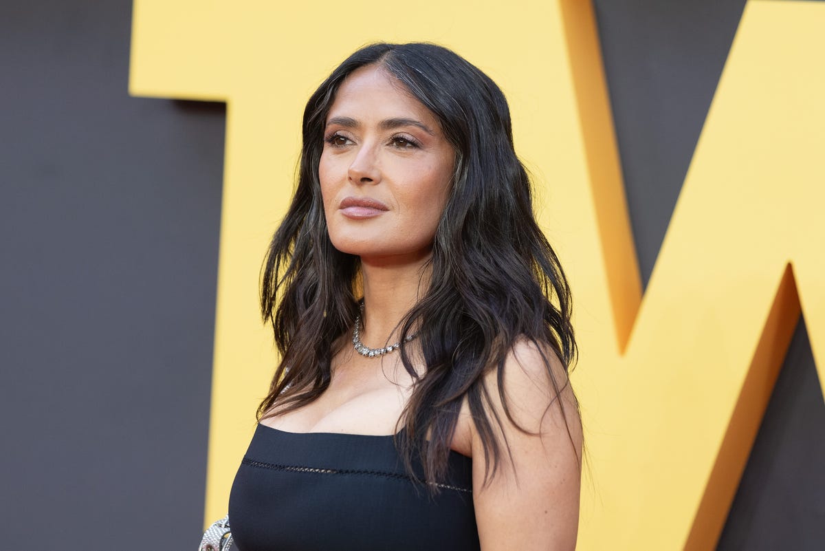 Salma Hayek Embraces ‘White Hair’ at 57 in New Vacation Snap