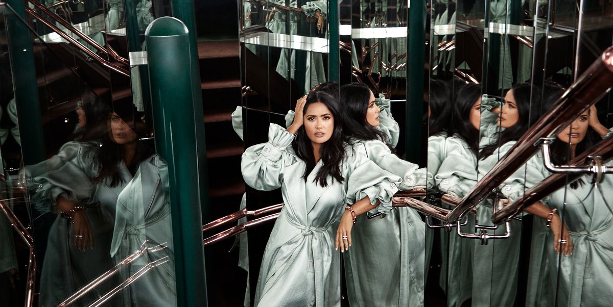 1200px x 602px - Salma Hayek on Marriage, Hollywood Racism, and Harvey Weinstein - Salma  Hayek Cover Interview April 2019