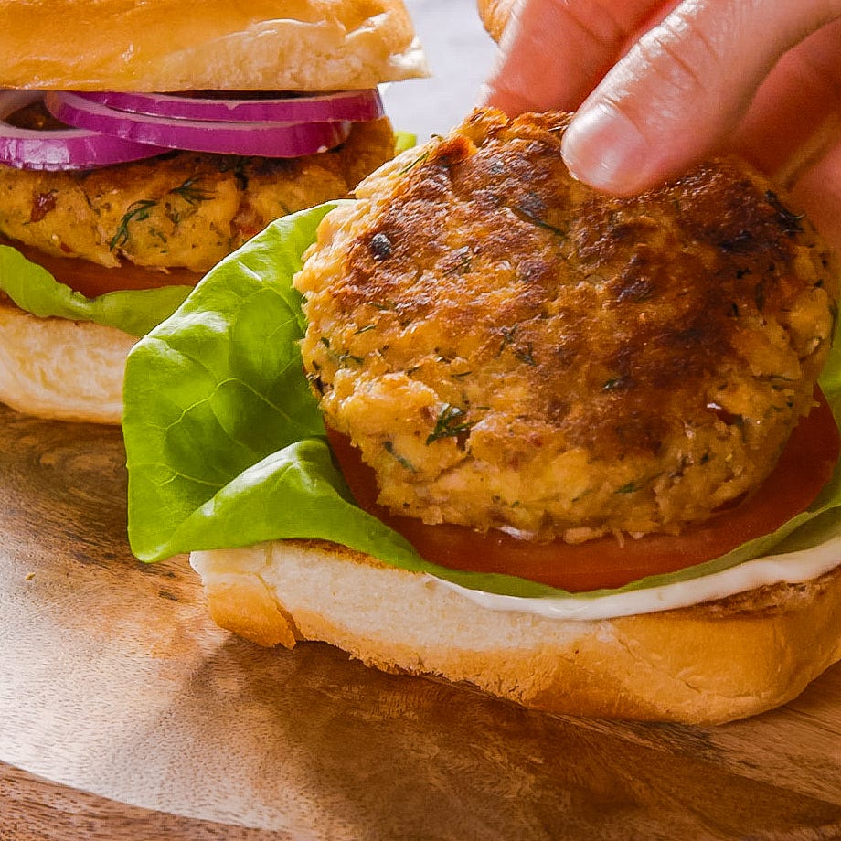 salmon burgers