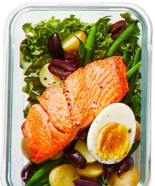 salmon nicoise