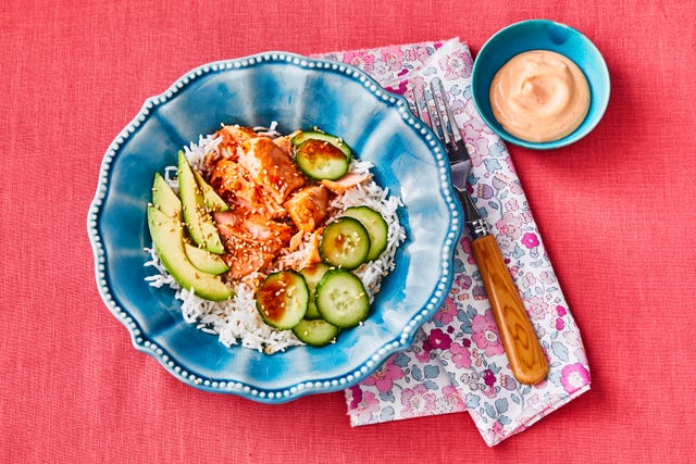 Pioneer Woman Salmon Bowl