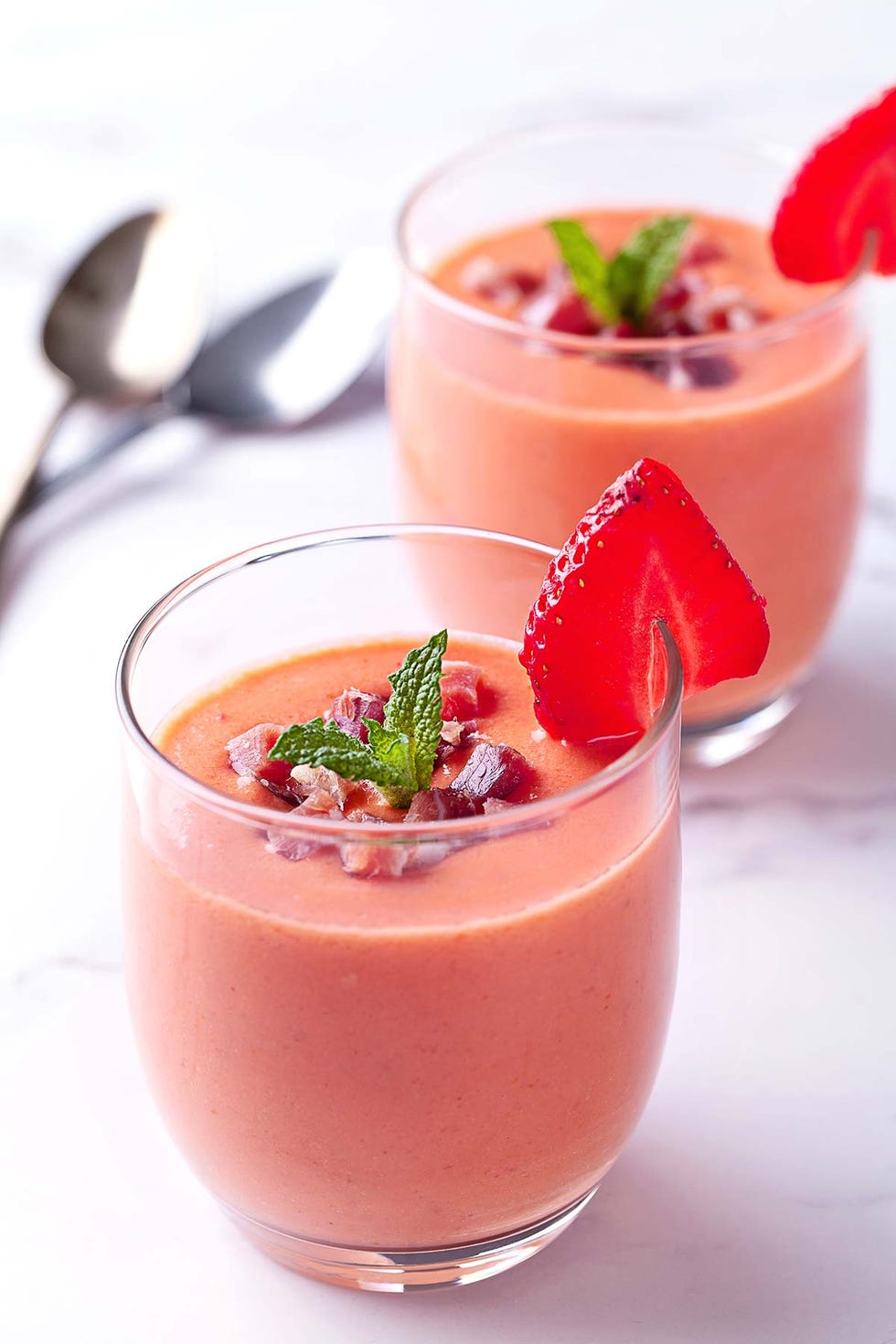 salmorejo de fresas