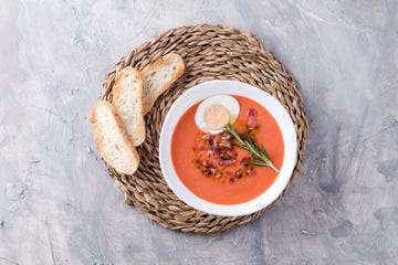 salmorejo para menú semanal