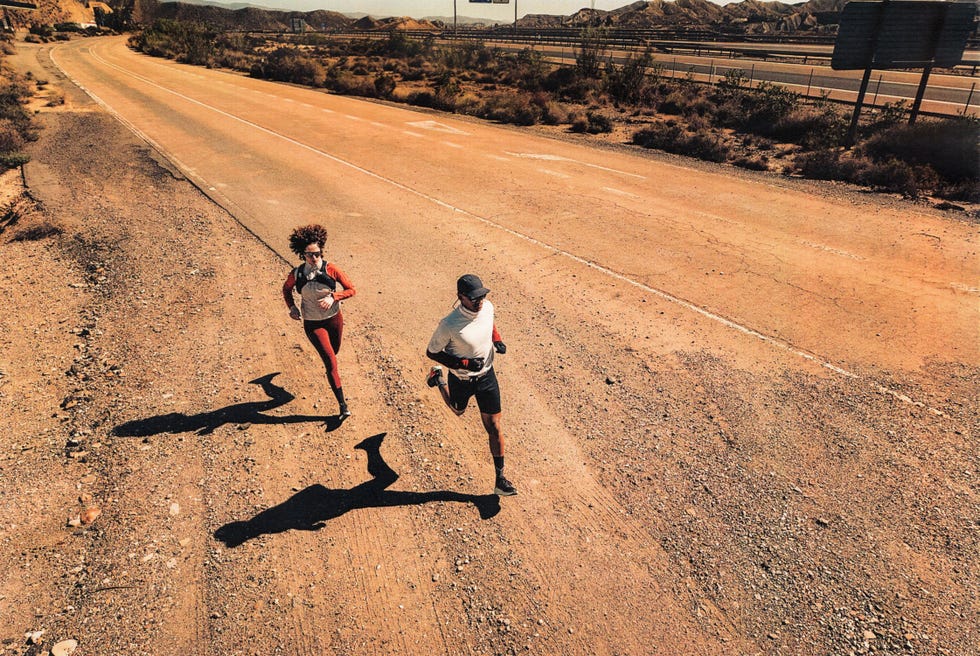 le scarpe da gravel running di salomon