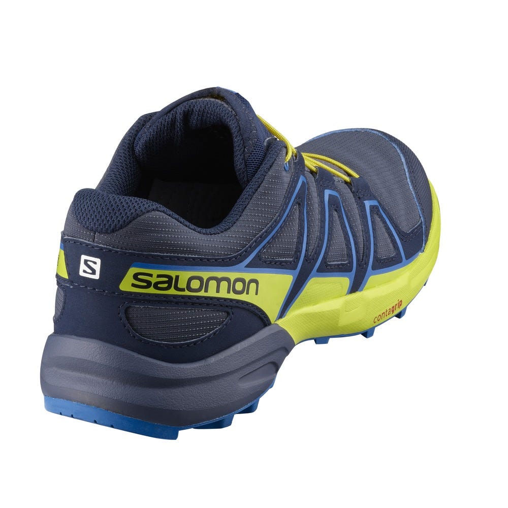 Shoe, Footwear, Outdoor shoe, Yellow, Athletic shoe, Running shoe, Walking shoe, Personal protective equipment, Electric blue, Sneakers, 