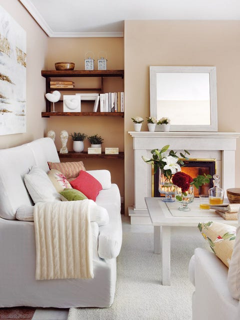 Room, Interior design, Wall, Furniture, Home, Interior design, Living room, Shelving, Shelf, Grey, 