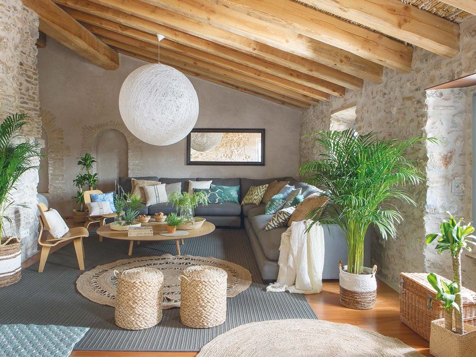 Techos con vigas de madera