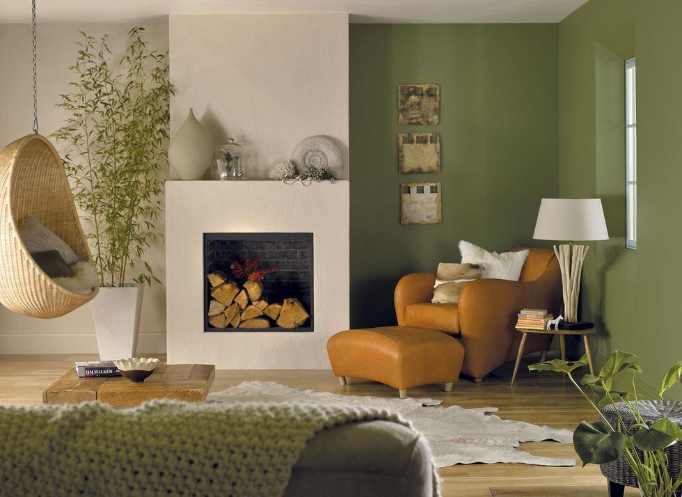 Resultado de imagen para cortinas para salas modernas verdes