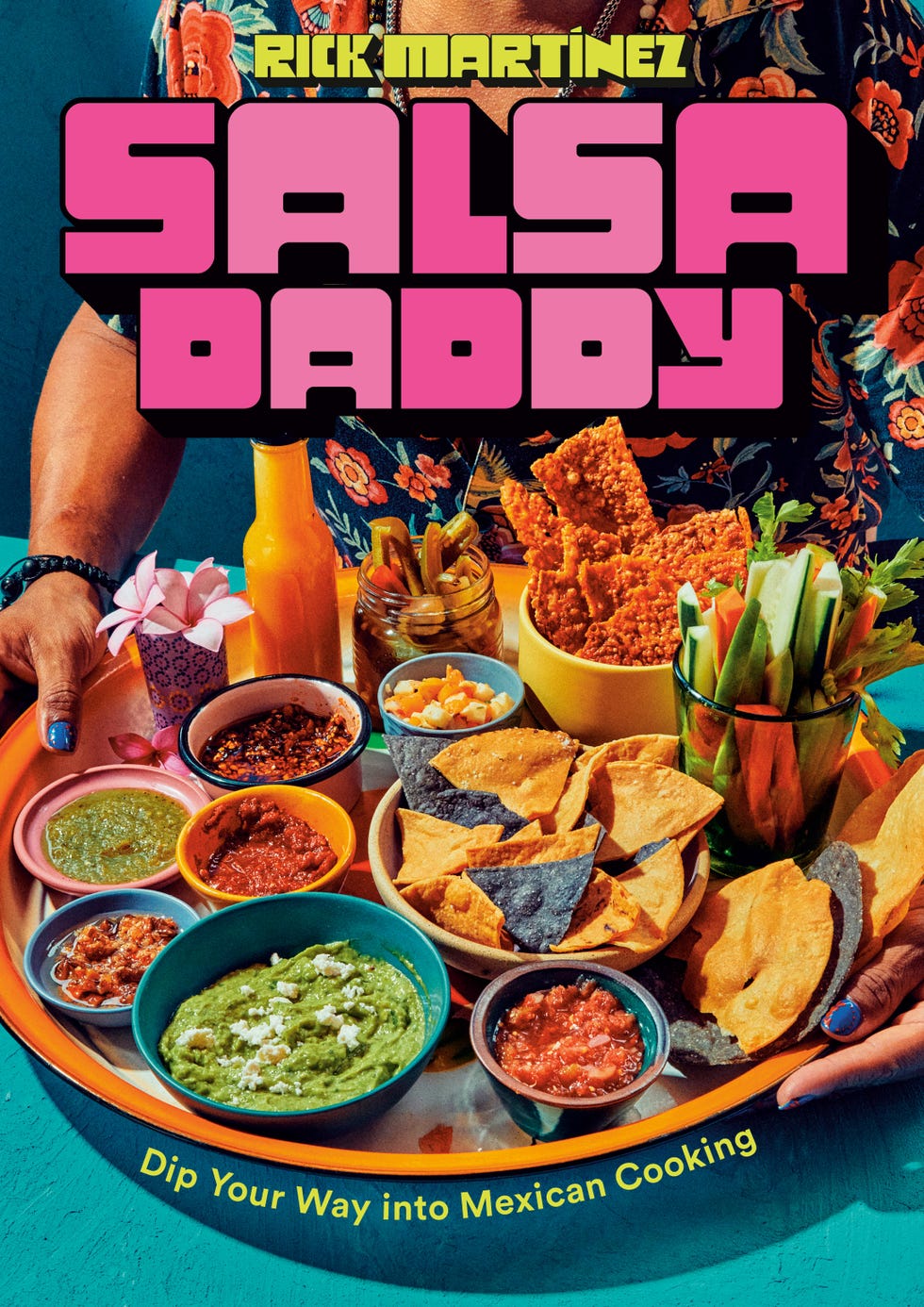 cover of salsa daddy cookbook