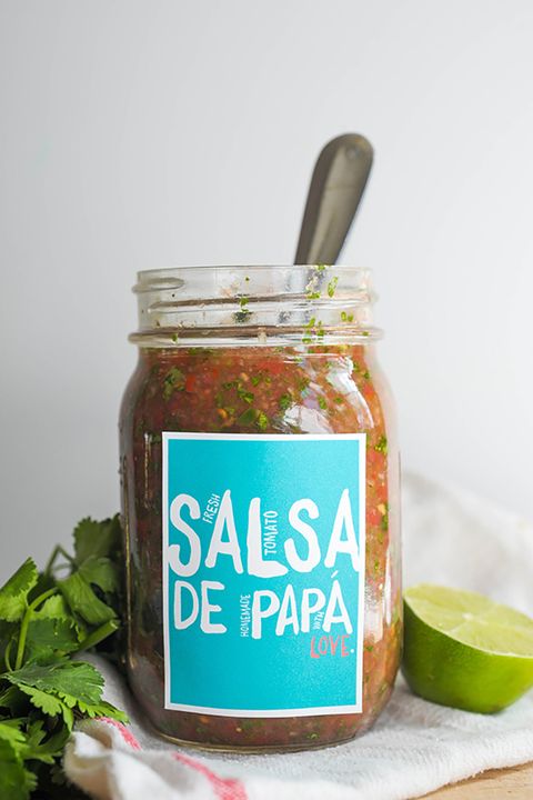 alice and lois homemade salsa jar