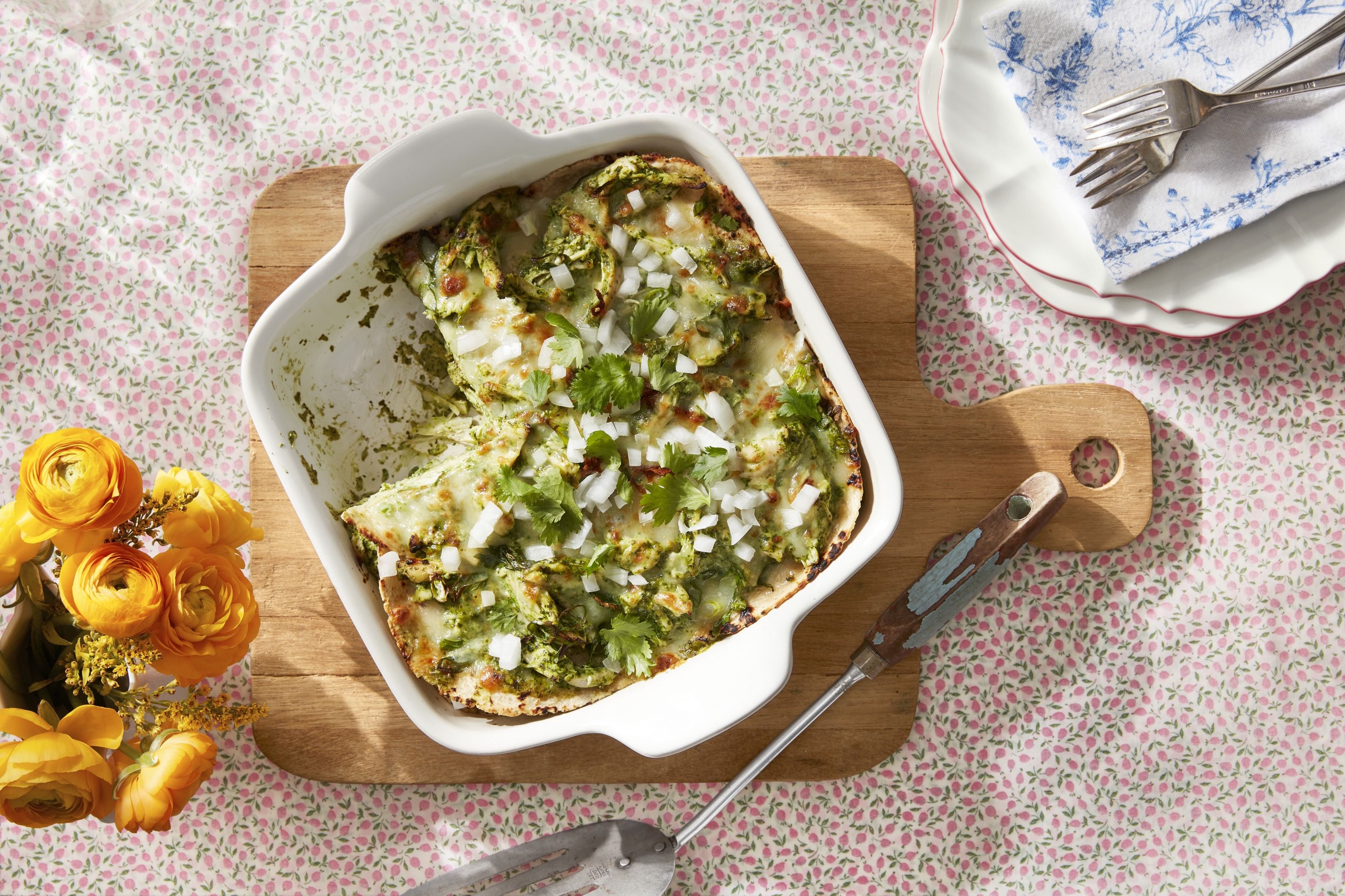 Salsa Verde Enchilada Pie-image