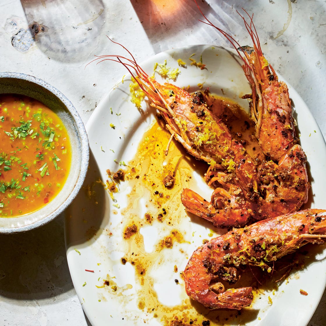 Salt and pepper prawns recipe | Paul Ainsworth's salt & pepper prawns