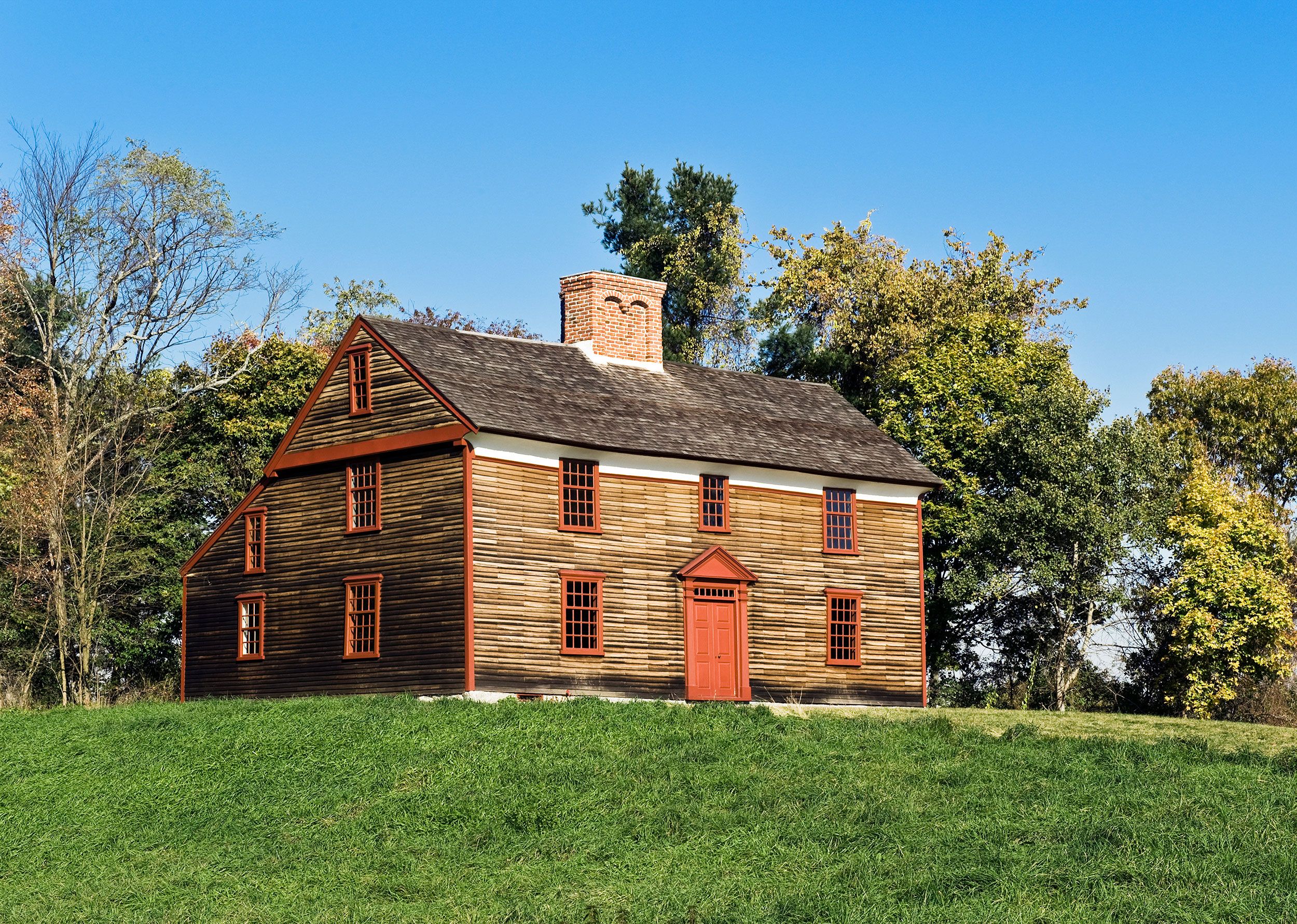 Modern Saltbox Roof