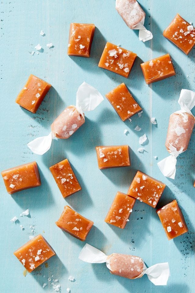 salted caramels