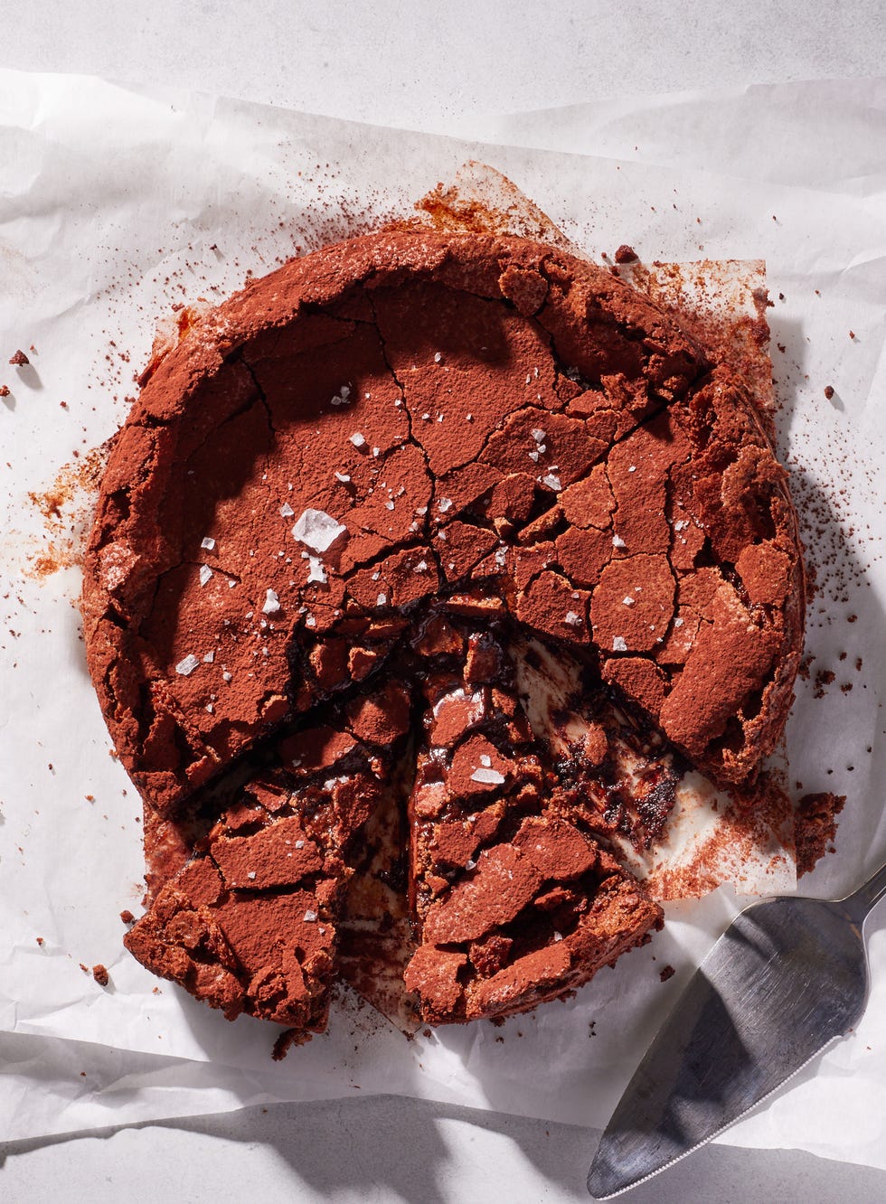 flourless chocolate coconut cake