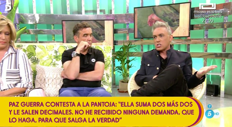 Chabelita, Chelo García Cortés, Isabel Pantoja, Omar Montes, Paz Guerra, Supervivientes, Paz Guerra responde a los ataques de Isabel Pantoja, Paz Guerra contesta a los ataques de Isabel Pantoja, Paz Guerra arremete contra Isabel Pantoja tras su ataques, Paz Guerra arremete contra Isabel Pantoja tras su ataques