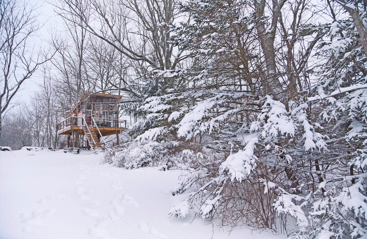 This Tiny Home is Made Entirely of Salvaged Windows