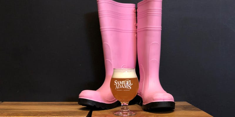 Footwear, Pink, Boot, Shoe, Leg, Human leg, Material property, Magenta, Riding boot, High heels, 