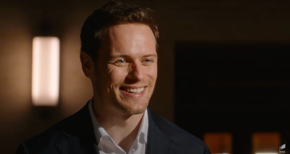 sam heughan love again