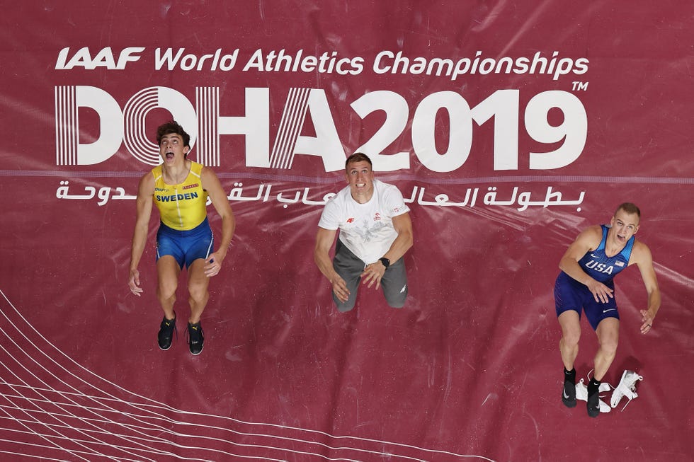 Kendricks, Duplantis, pértiga, Mundial de Doha 2019