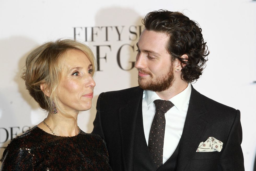 "fifty shades of grey" uk premiere red carpet arrivals