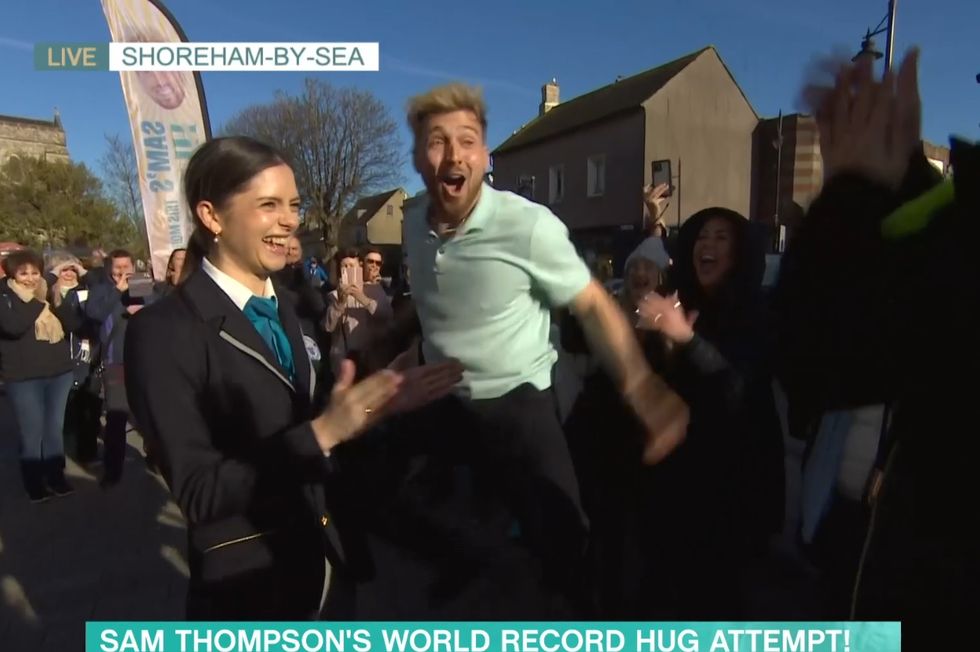 Sam Thompson bricht den Guinness-Weltrekord