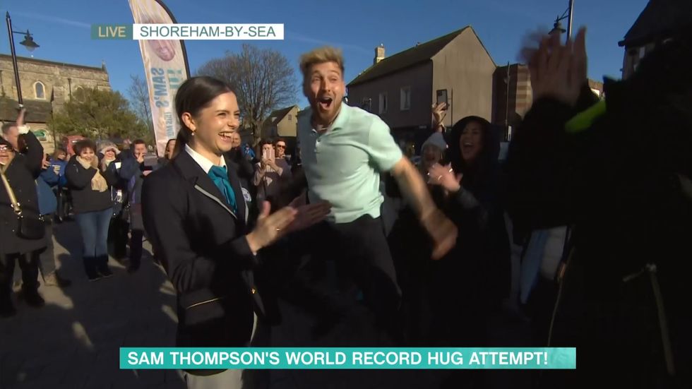 Sam Thompson bate el récord mundial Guinness