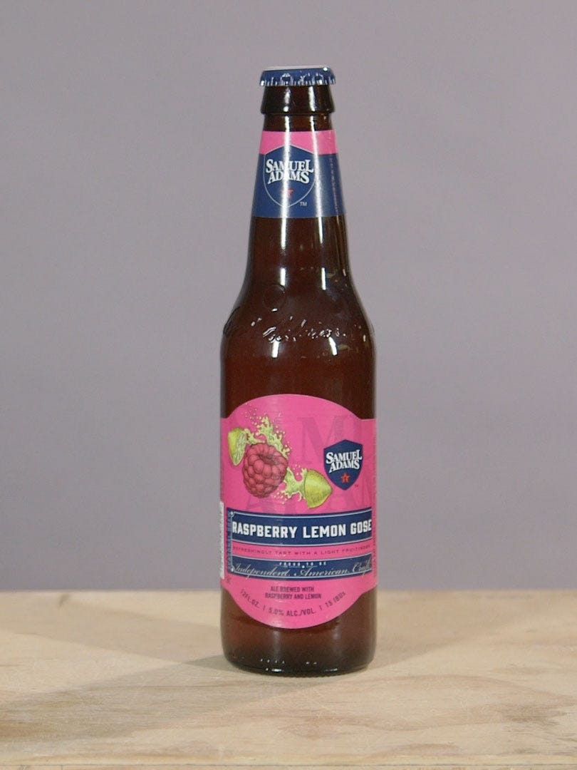 Sam Adams Raspberry Lemon Gose
