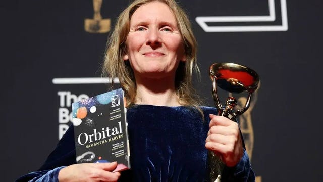 samantha harvey wins booker prize 2024 with orbital