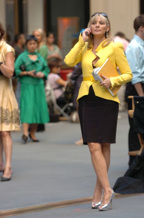 Sex And The City S Samantha Jones Best Looks From Yellow Jackets To