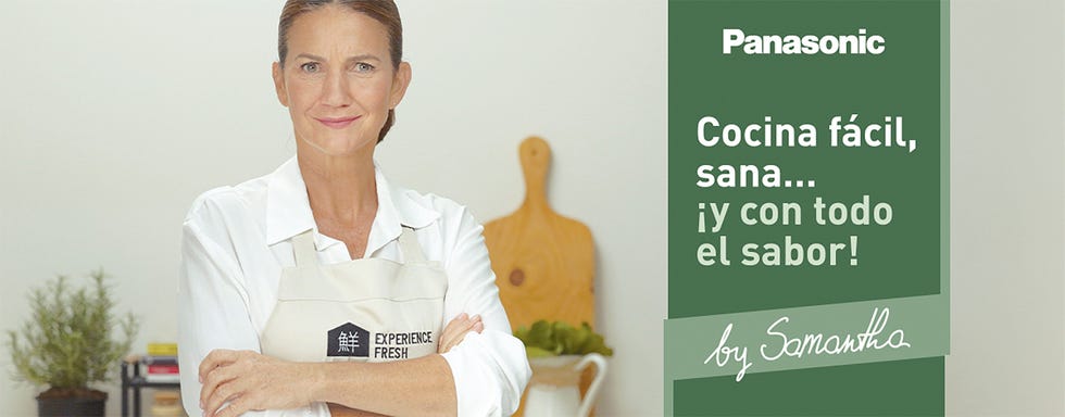 samantha vallejo nagera, embajadora panasonic experience fresh