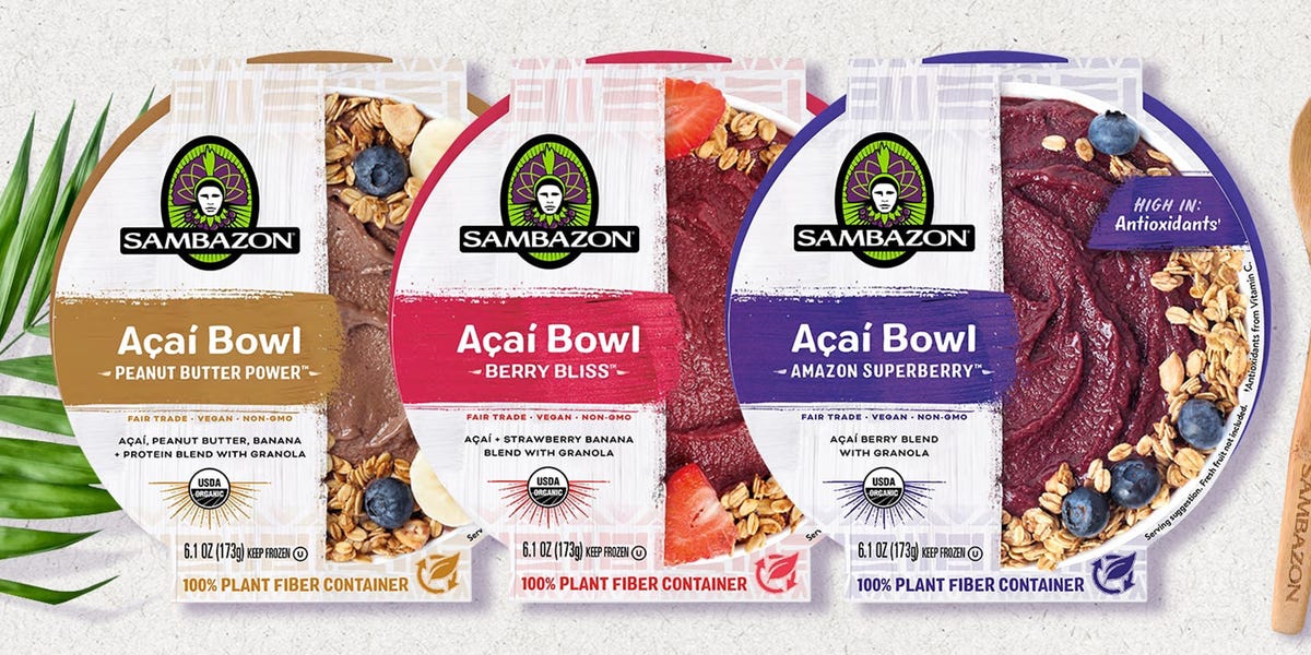 Organic, Ready to Eat, Original Acai Bowls | SAMBAZON