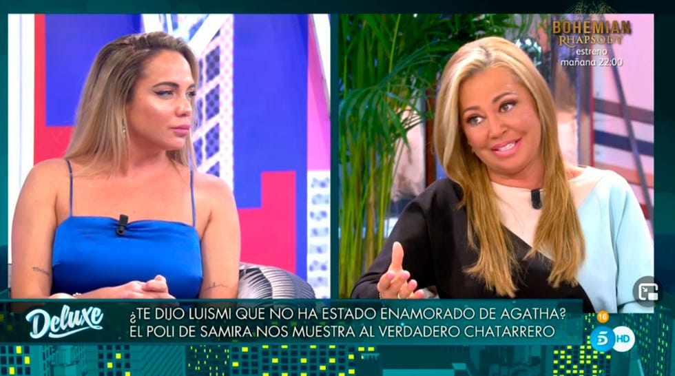 samira se somete al polígrafo en 'sábado deluxe'