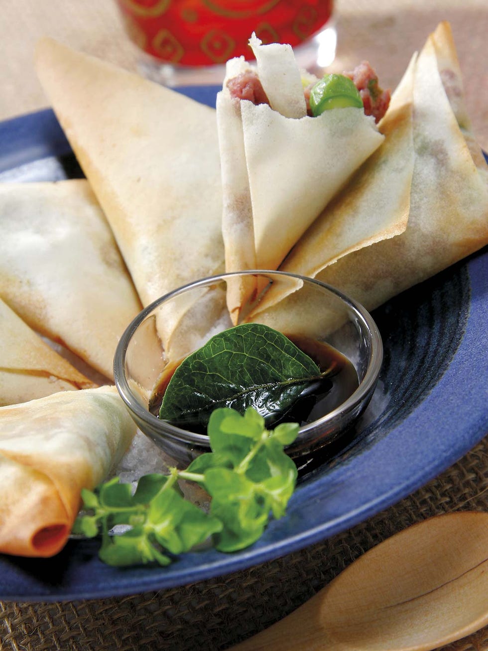 samosas de carne