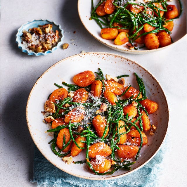 samphire and nduja gnocchi