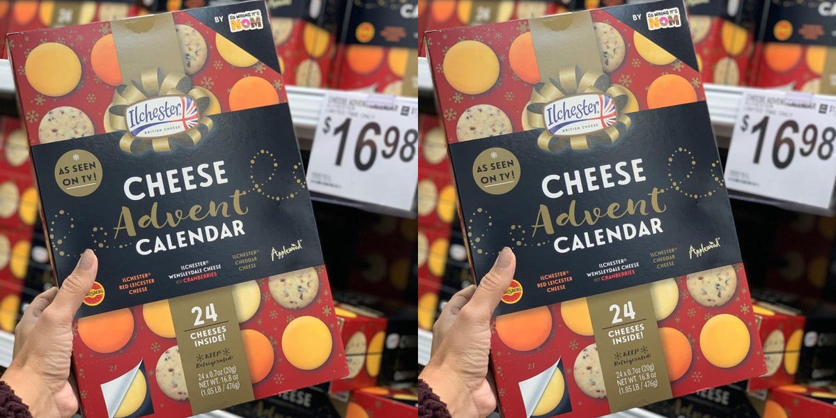 Sam’s Club Has Its Own Cheese Advent Calendar Out Right Now