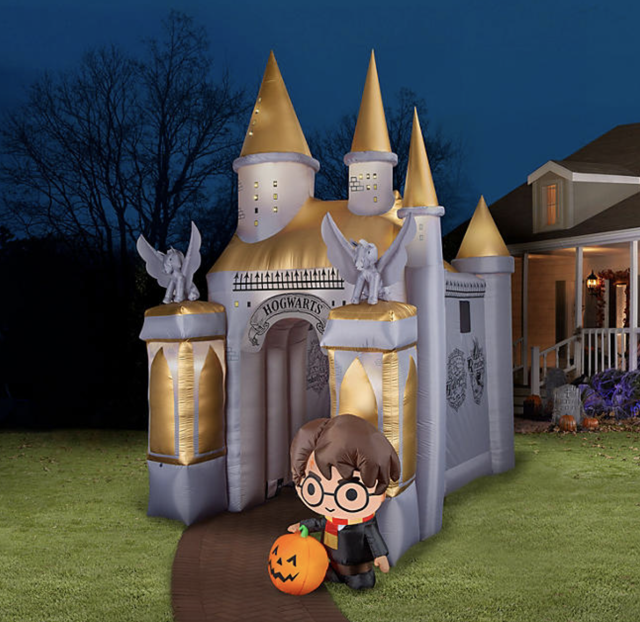 Sam's Club Has a New Inflatable Harry Potter Castle for Halloween