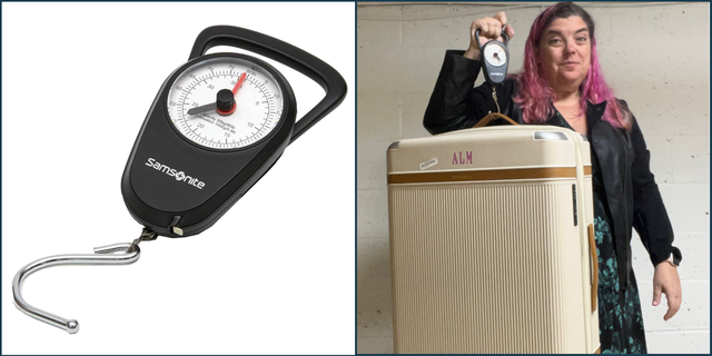 samsonite luggage scale