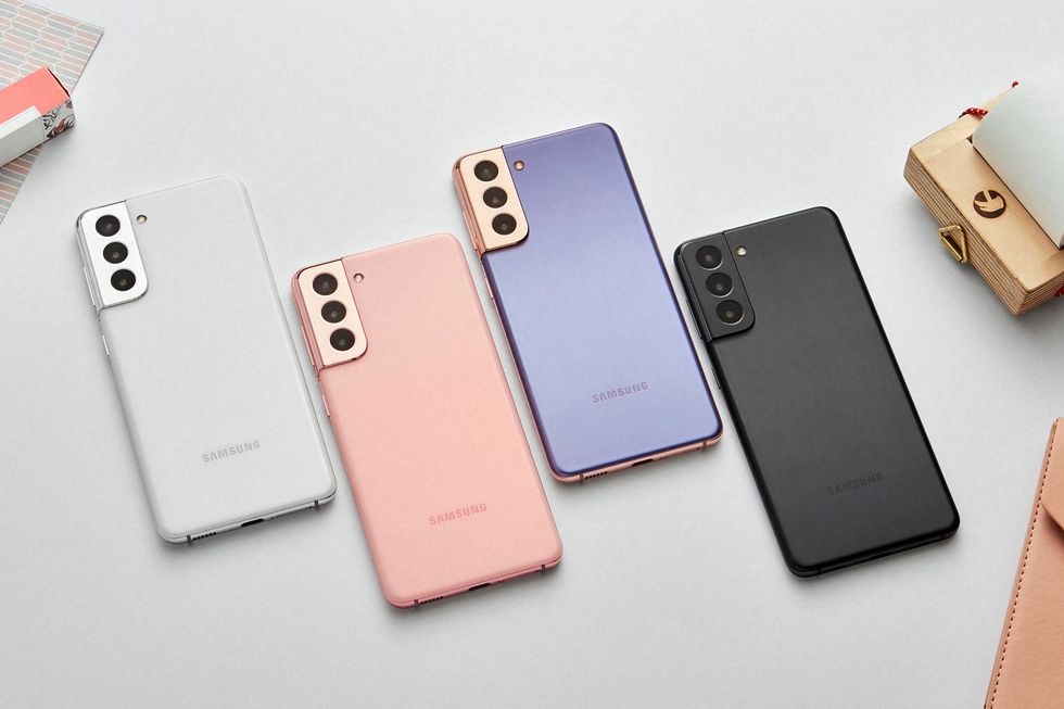 samsung galaxy s21 smartphone colors